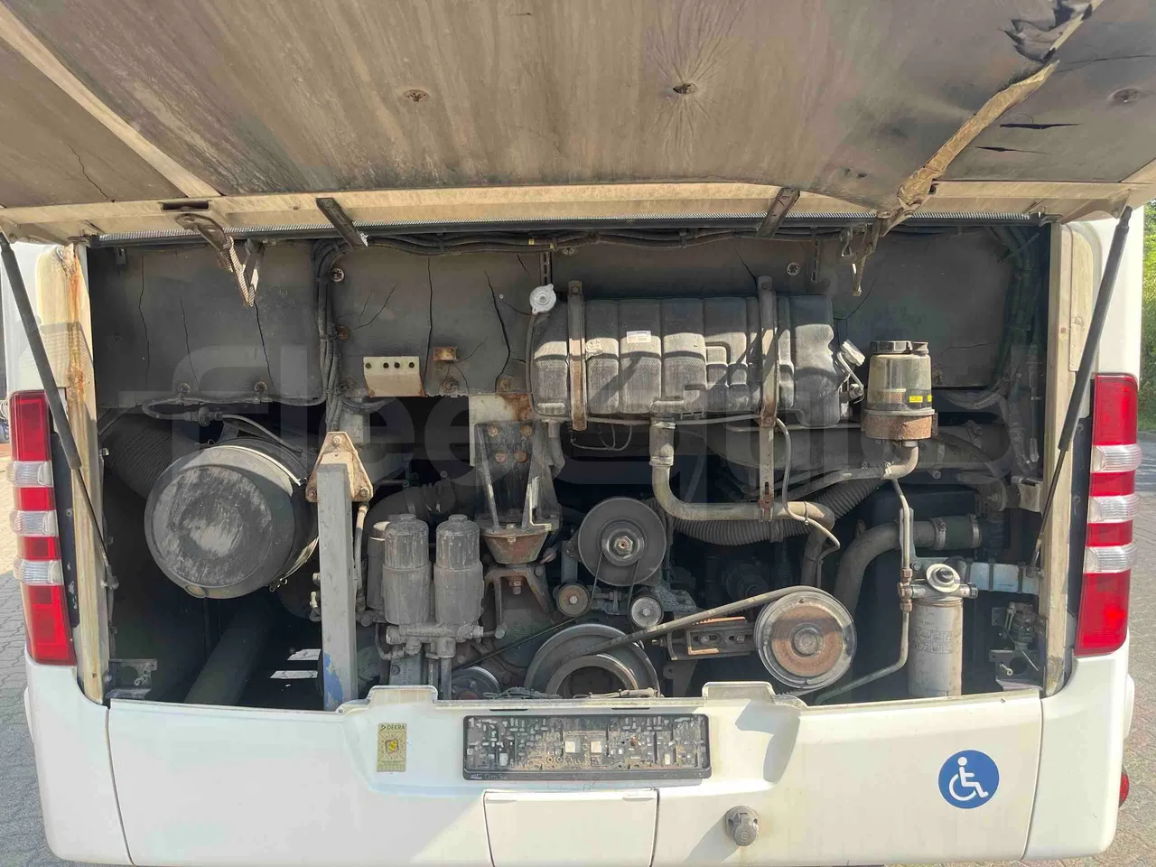 Mercedes-Benz Citaro - Rear Hatch Open