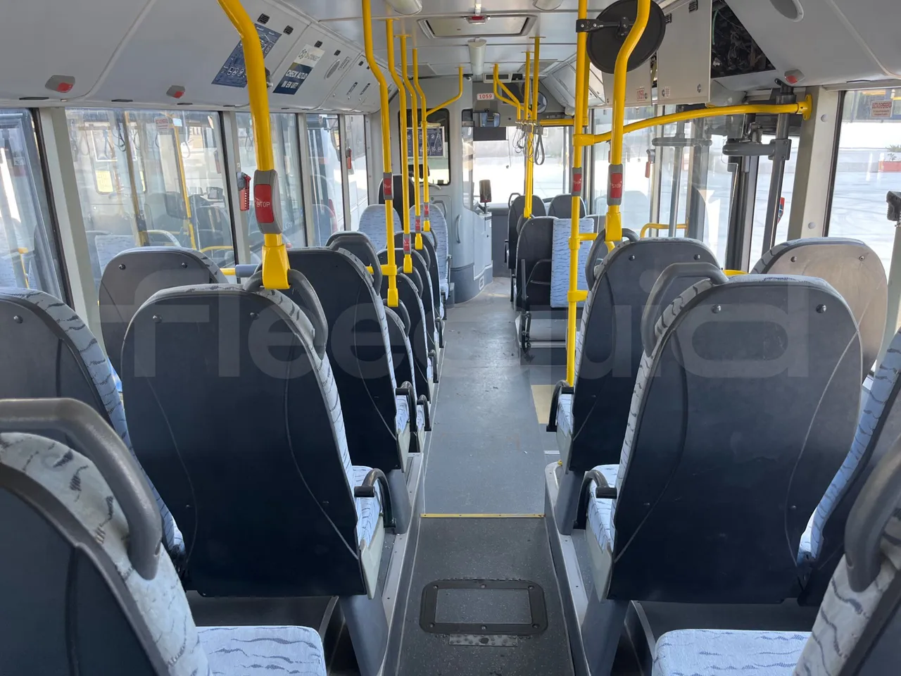 Man Lion's Classic A78 - forward view middle aisle