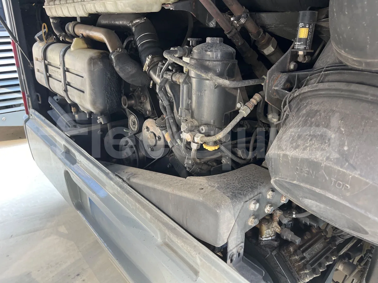 Man Lion's Classic A78 - rear hatch open (mandatory  for bus to scrap)