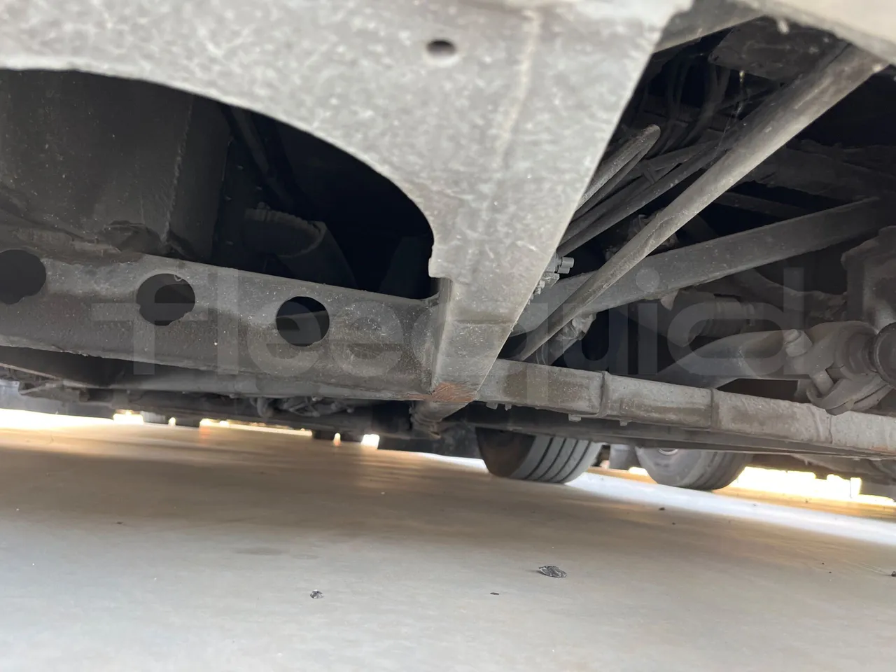Man Lion's Classic A78 - front axle central