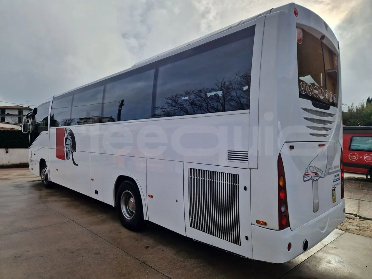Irizar Scania K380EB - EUR4 - 279kW - 12m - 3/4 left rear side