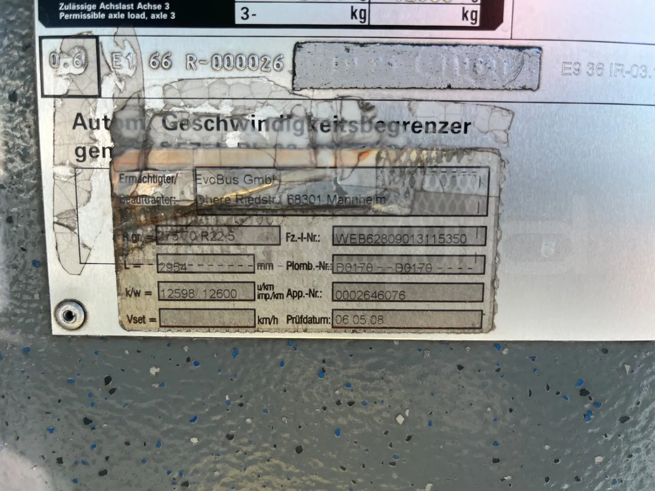 Mercedes-Benz Citaro O530 - Euro4 - 210kW - 11.950m - onboard devices 3