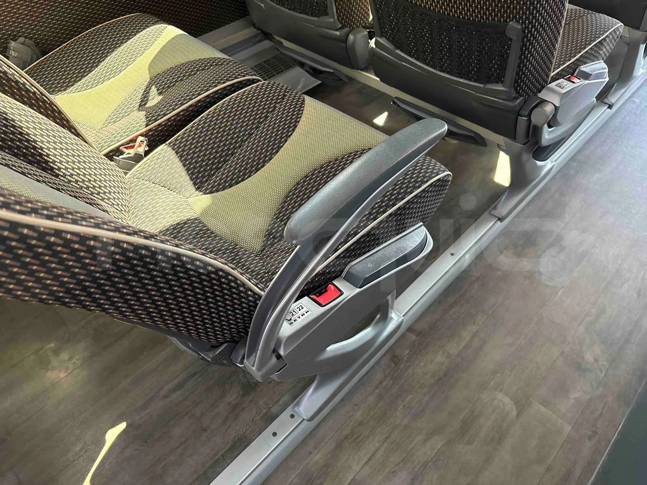 Setra S515 - armrest detail photo