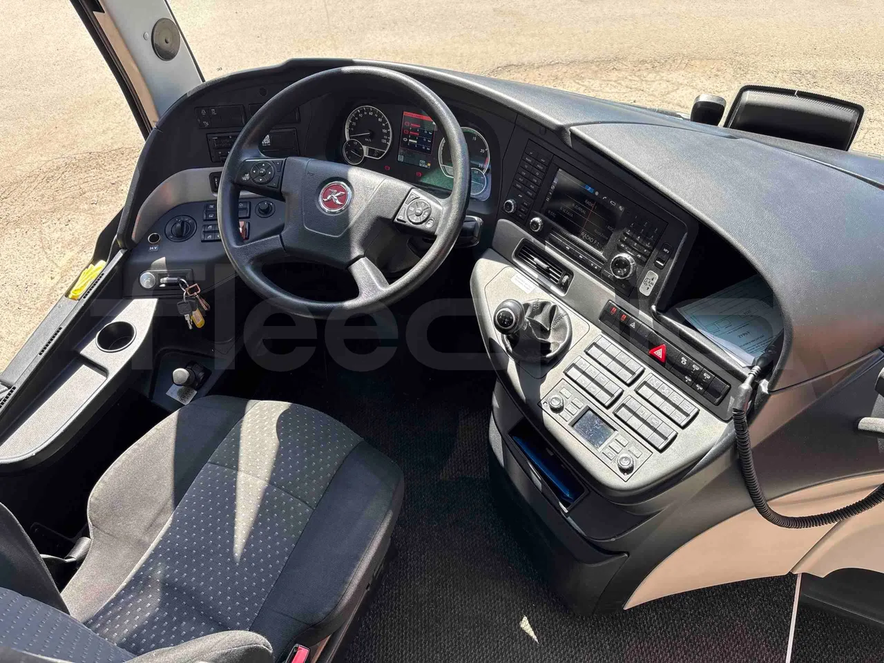 Setra S515 - buttons panels on