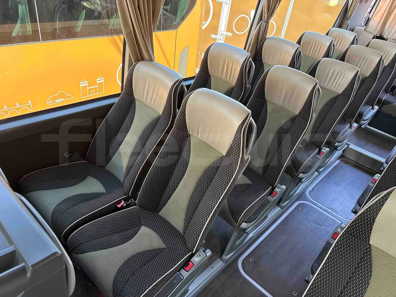 Setra S515 - single seat detail