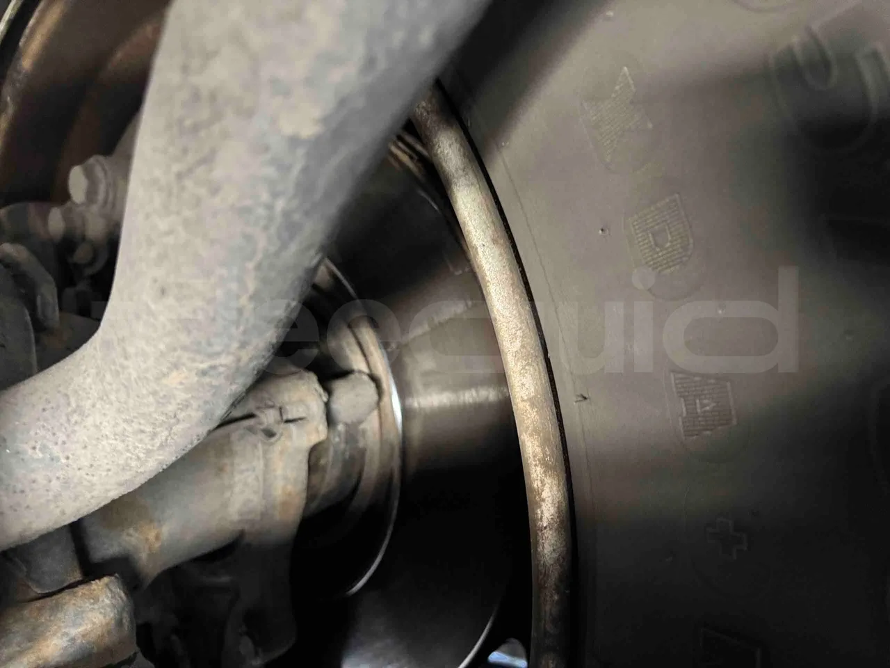 Setra S515 - axle 2 discs left