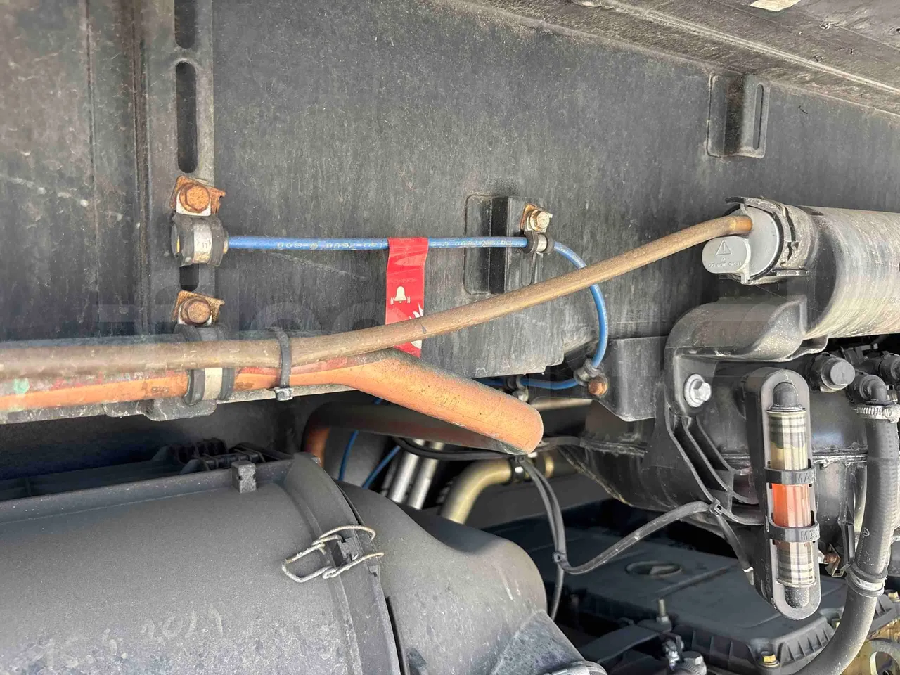 Setra S515 - fire extinguishing system