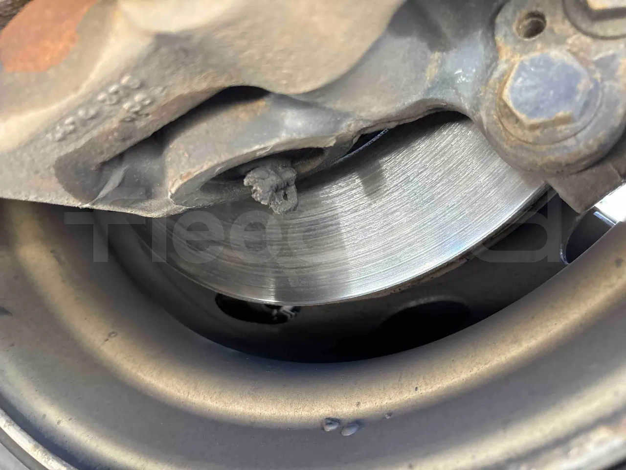 Setra S515 - front discs left