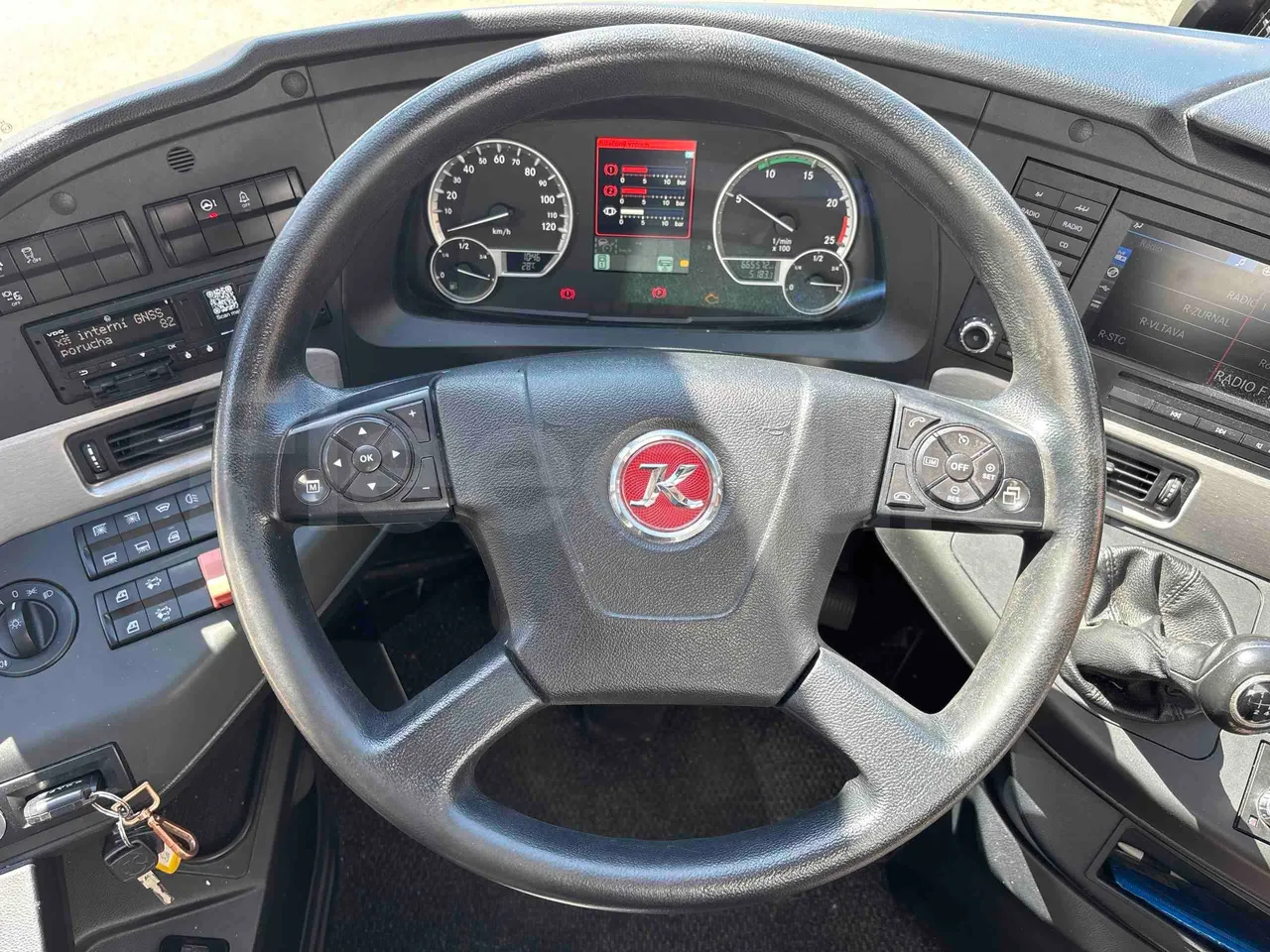 Setra S515 - steering wheel photo