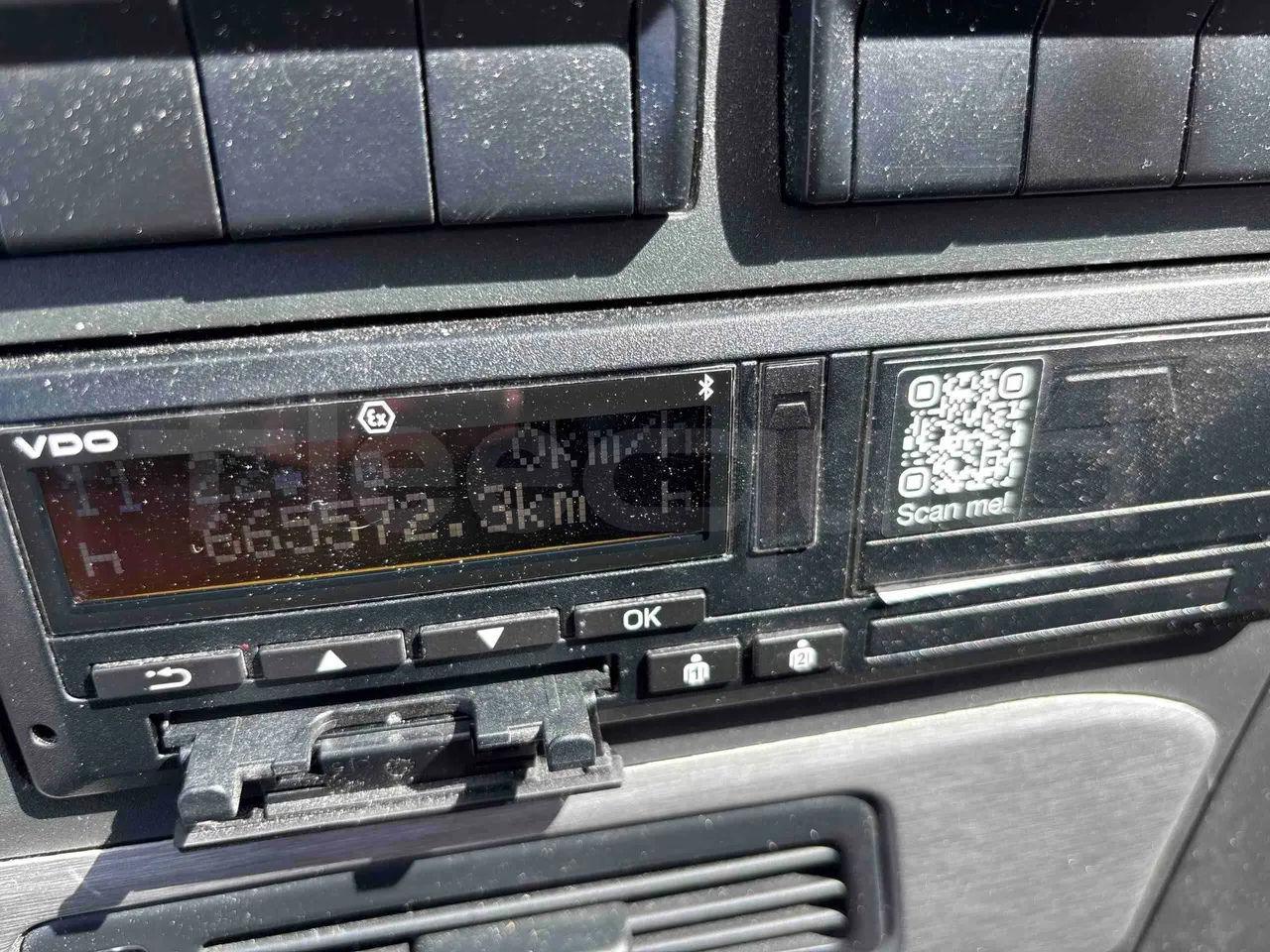 Setra S515 - Tachograph