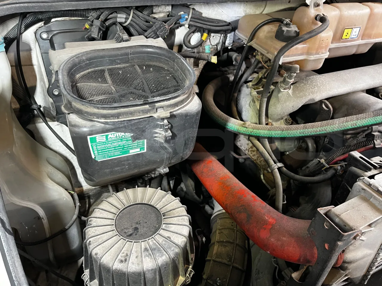 Iveco Daily A50C - Euro3 - 107kW - 6.948mt - engine plate photo