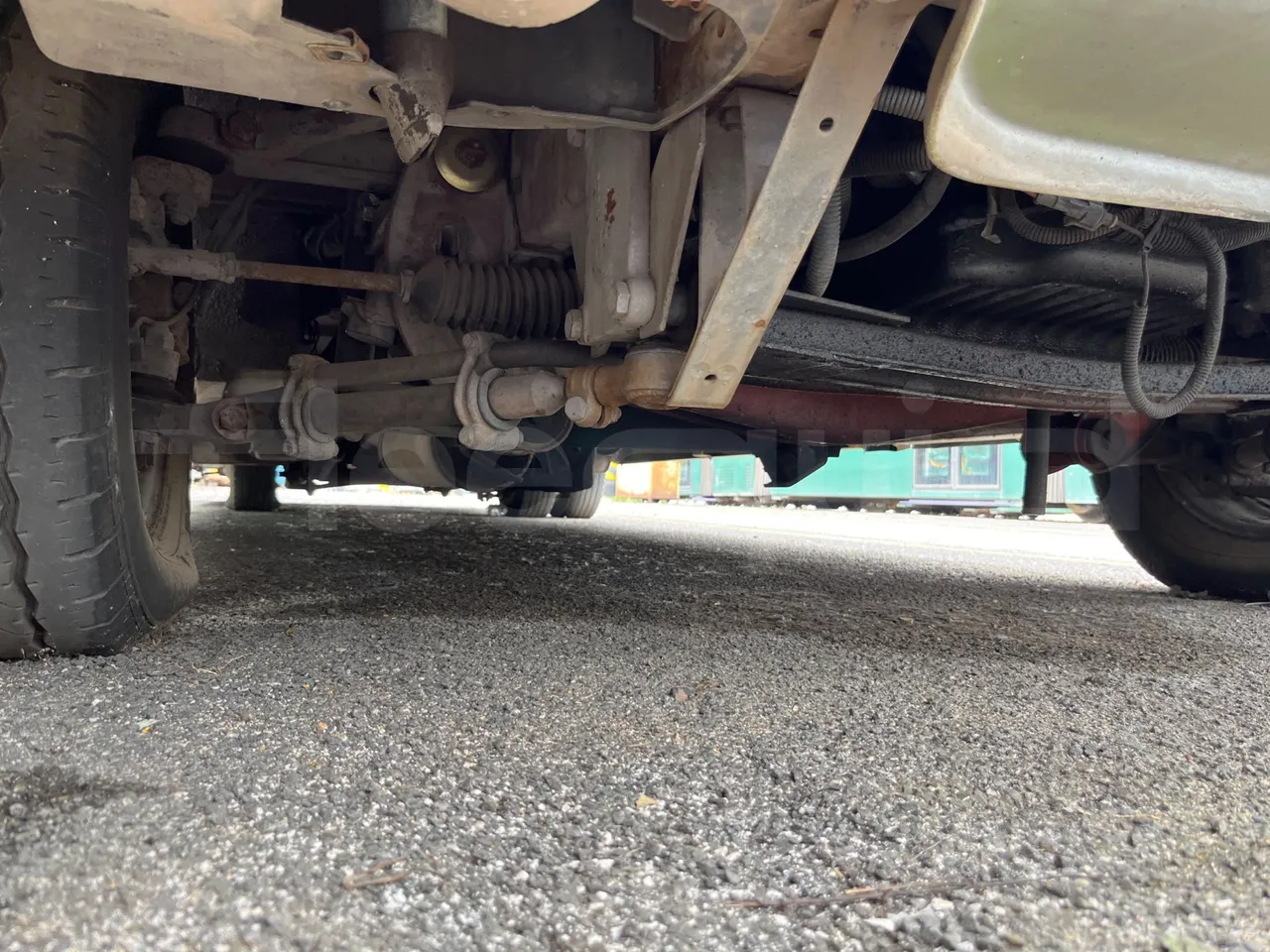Iveco Cacciamali 59E12 THESI - Euro2 - front undercarriage from front