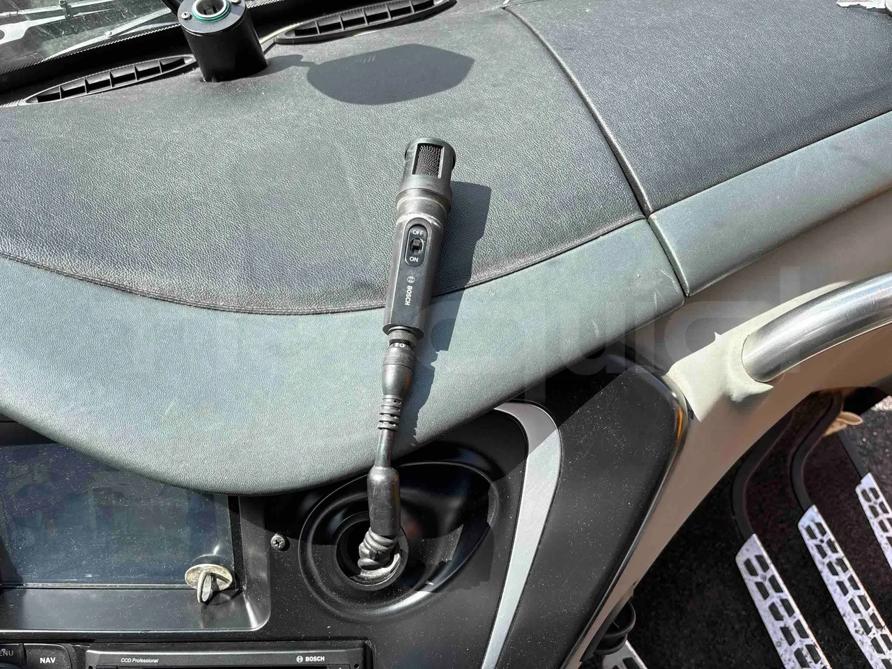 Irizar Volvo - hostes microphone accessories photo