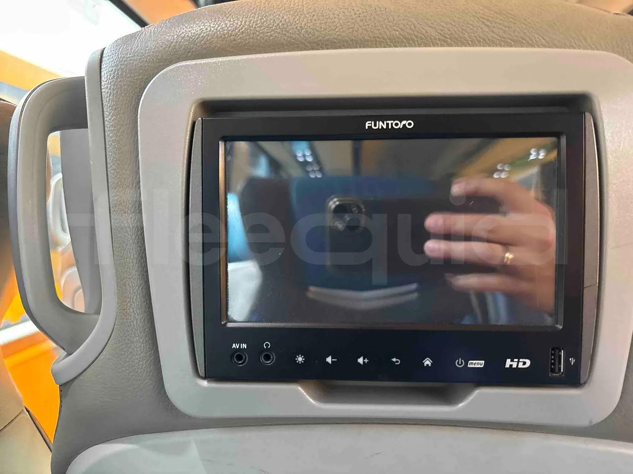 Irizar Volvo - monitor detail photo