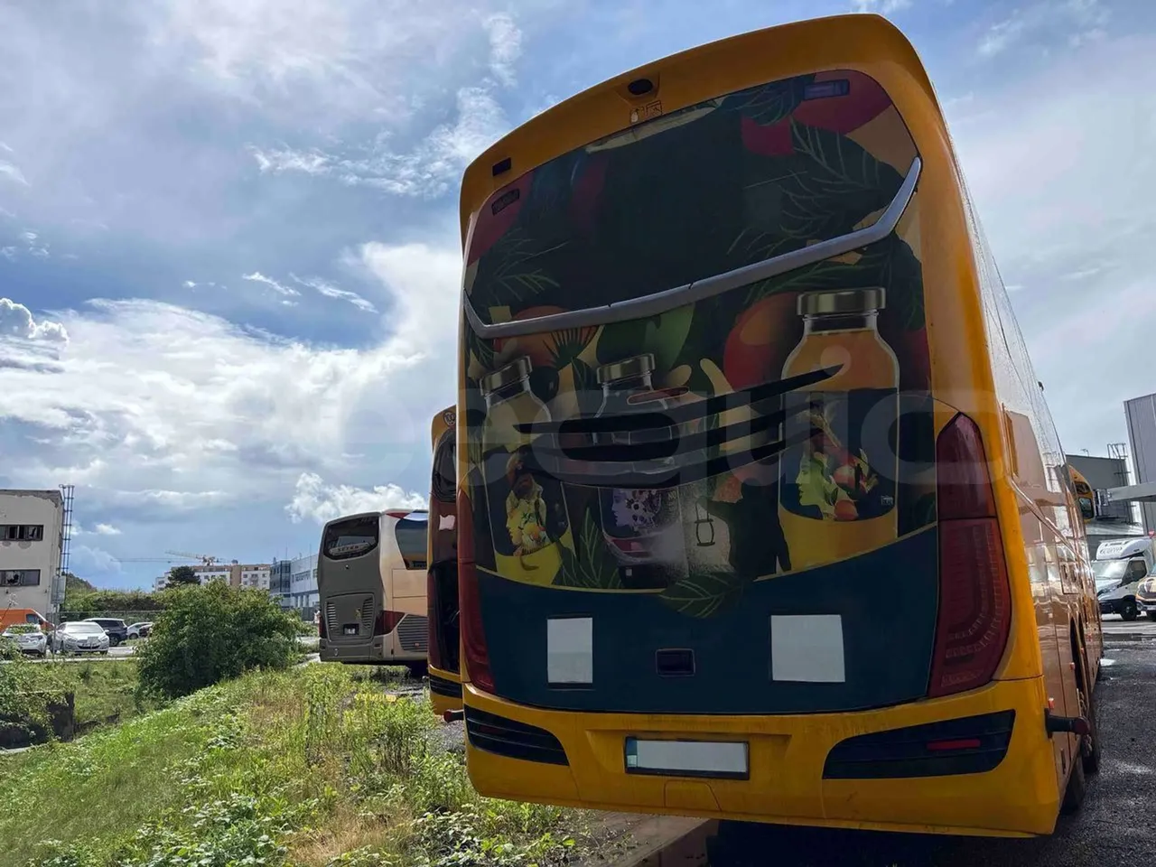 Irizar Volvo - rear hatch closed