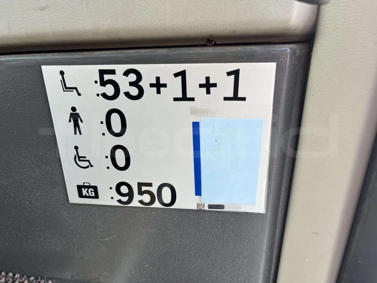 Vdl Futura - Seats Plate