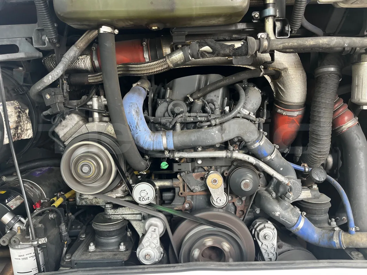 Iveco Magelys - fire extinguishing system