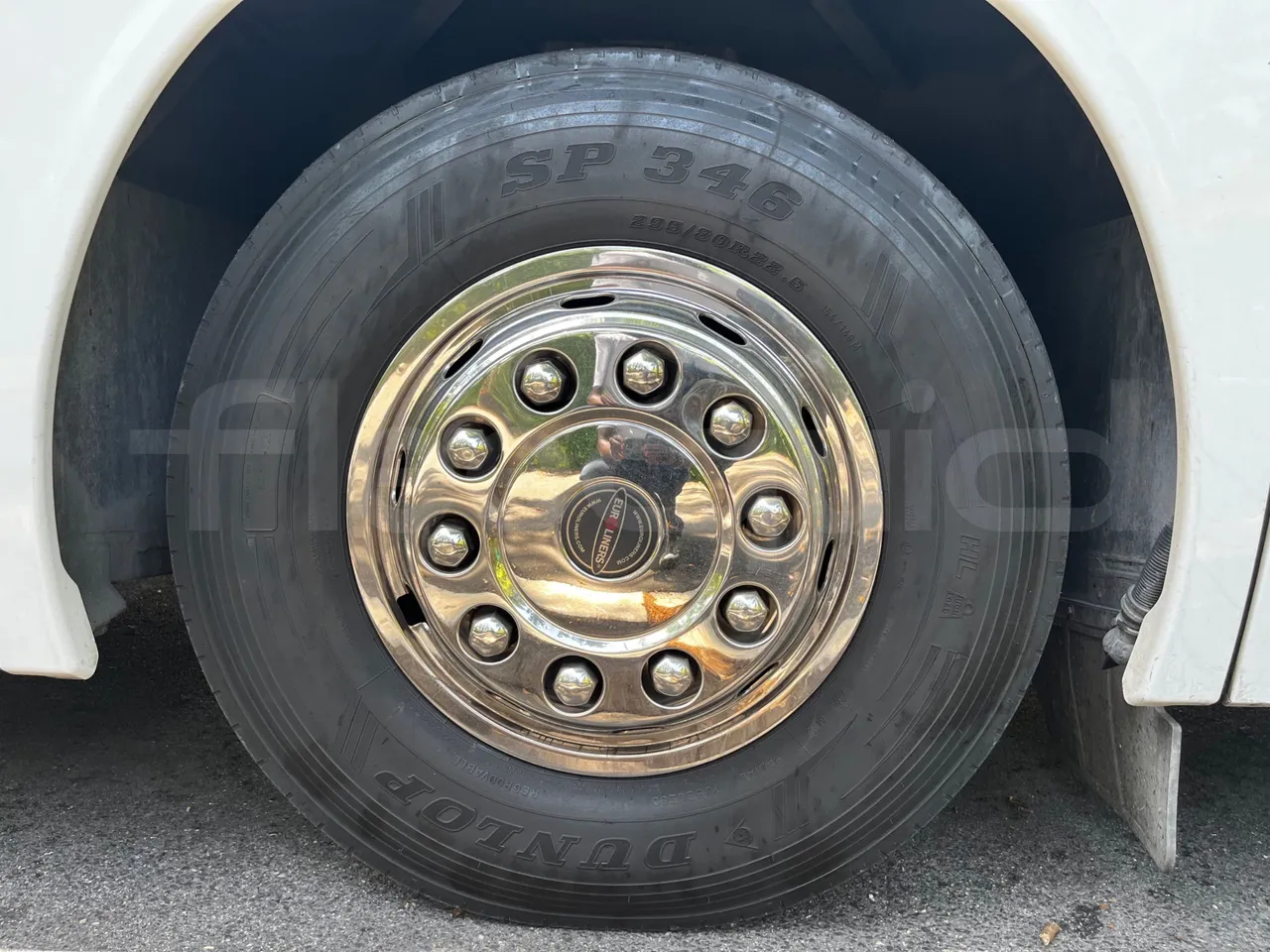 Iveco Magelys - front left tire measurements
