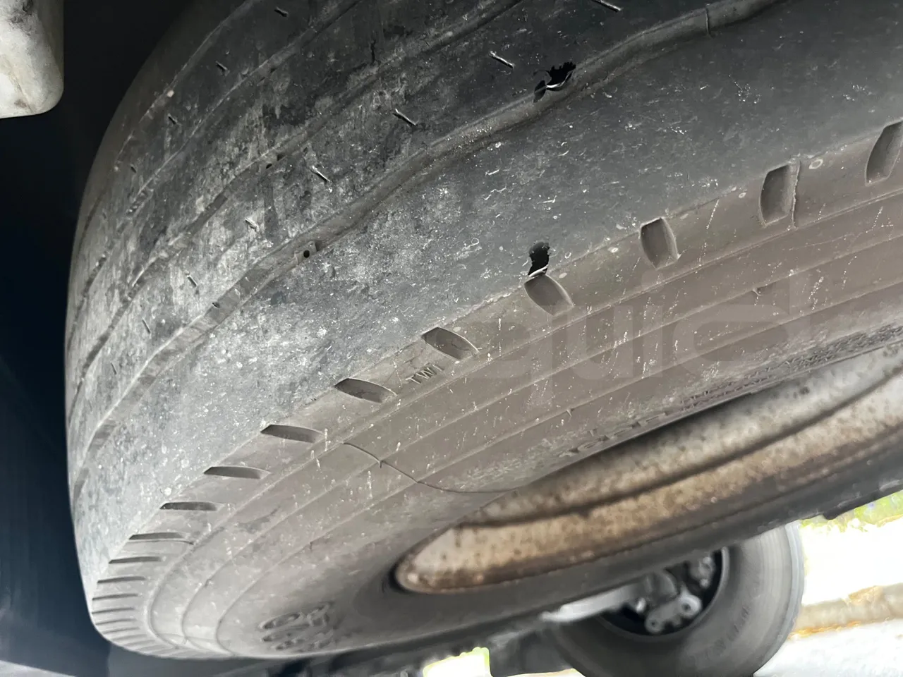Iveco Magelys - spare wheel
