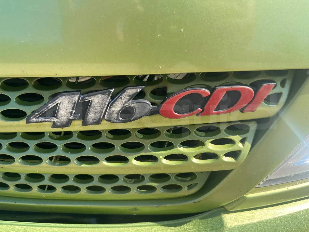 Mercedes-Benz Sprinter 416CD - EUR3 - 115kW - 6.995 - external compartments photo