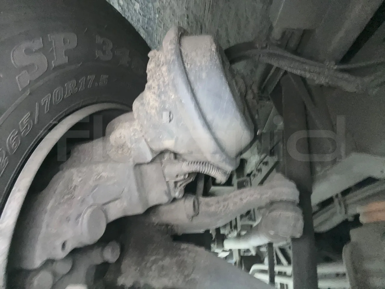 Man Andecar VII.1 12250 FOCL - Euro 5 - 184 kW - 9,470 mt - front brake calipers left