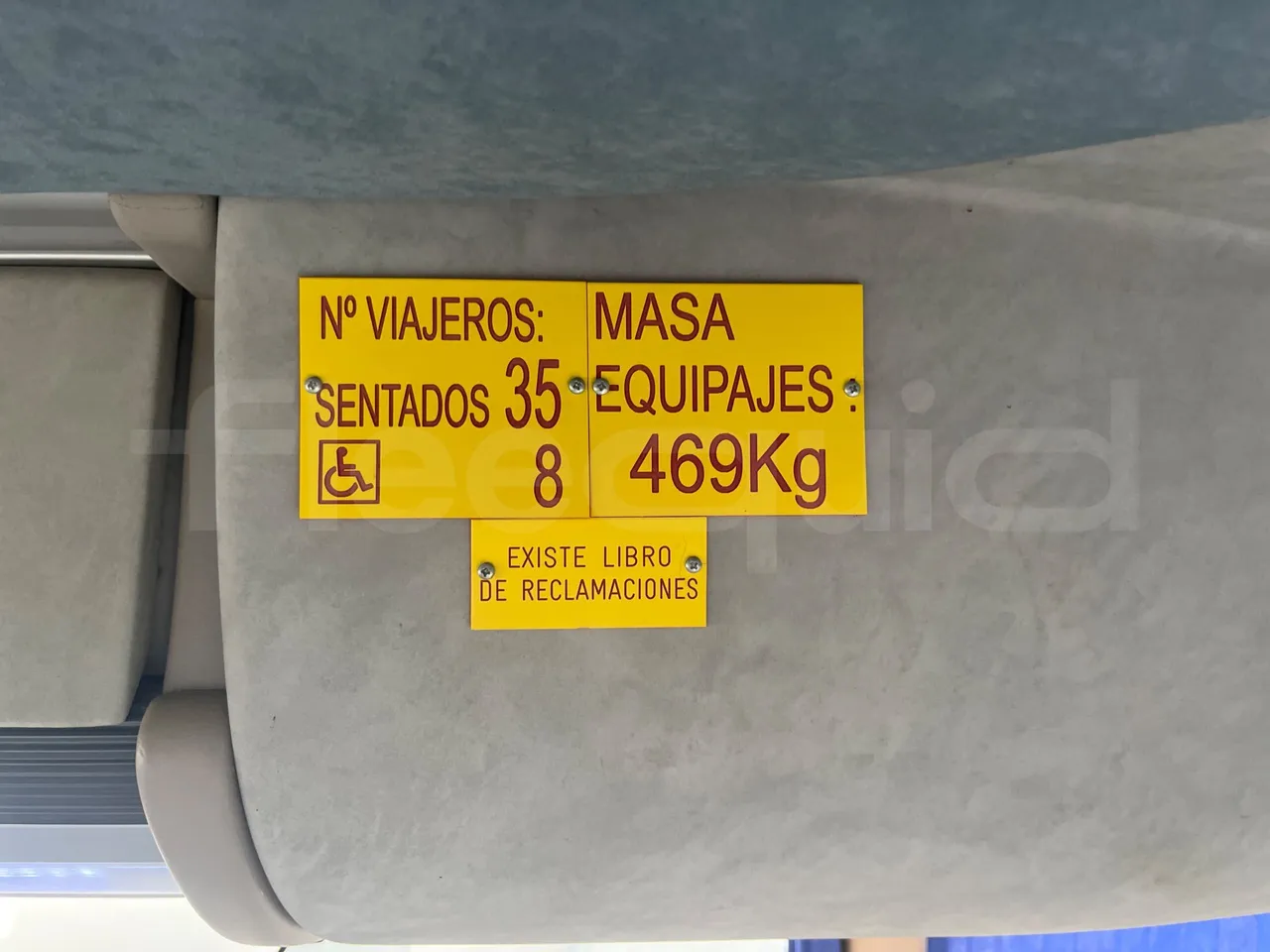 Man Andecar VII.1 12250 FOCL - Euro 5 - 184 kW - 9,470 mt - seat plate photo