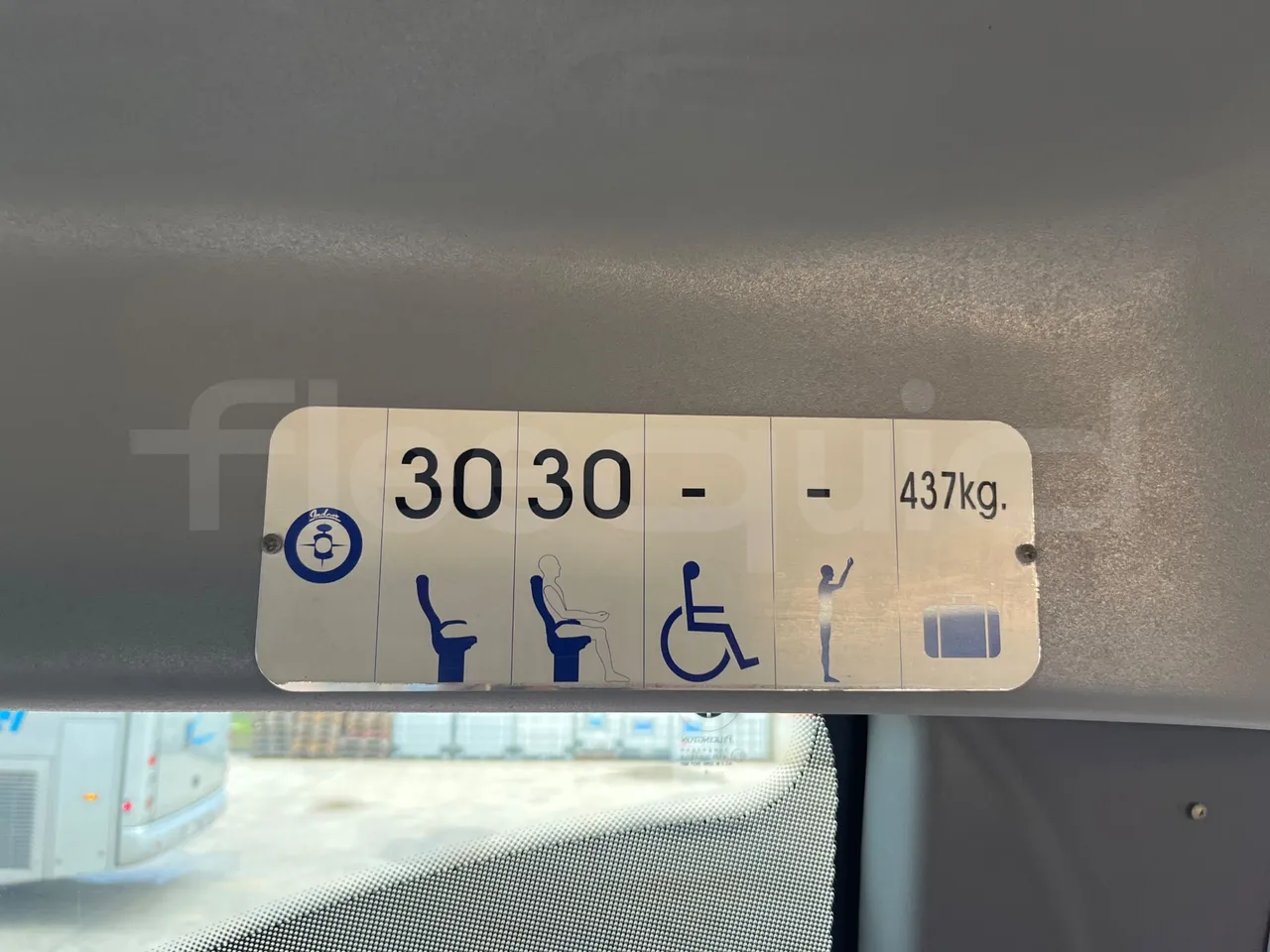 Iveco Mago2 A1AF11B - Euro3 - 154kW - 8.850mt - seat plate photo