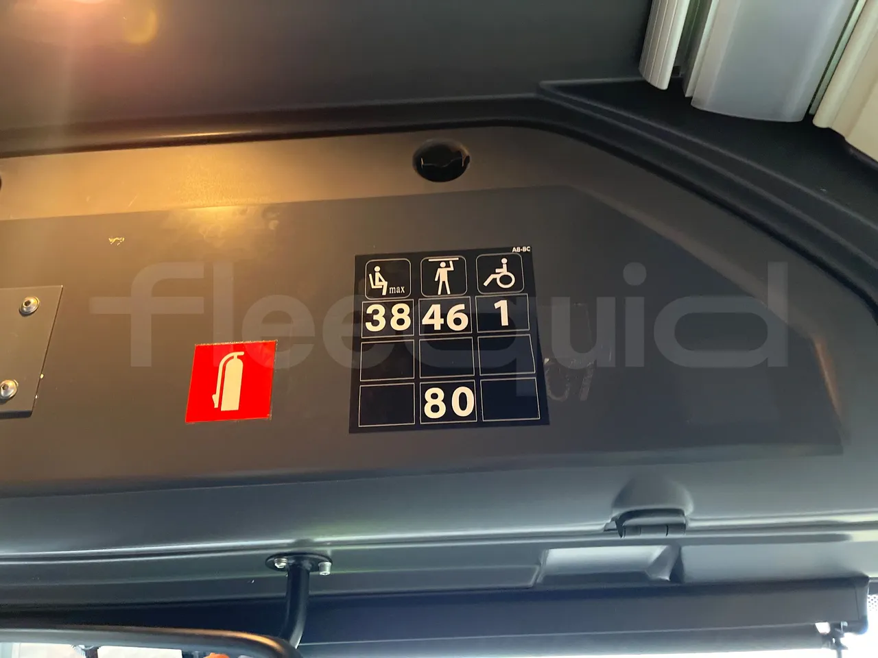 Vdl Citea LLE-120/255 405E1 - Euro6 - 182kW - 11.980mt - seat plate photo