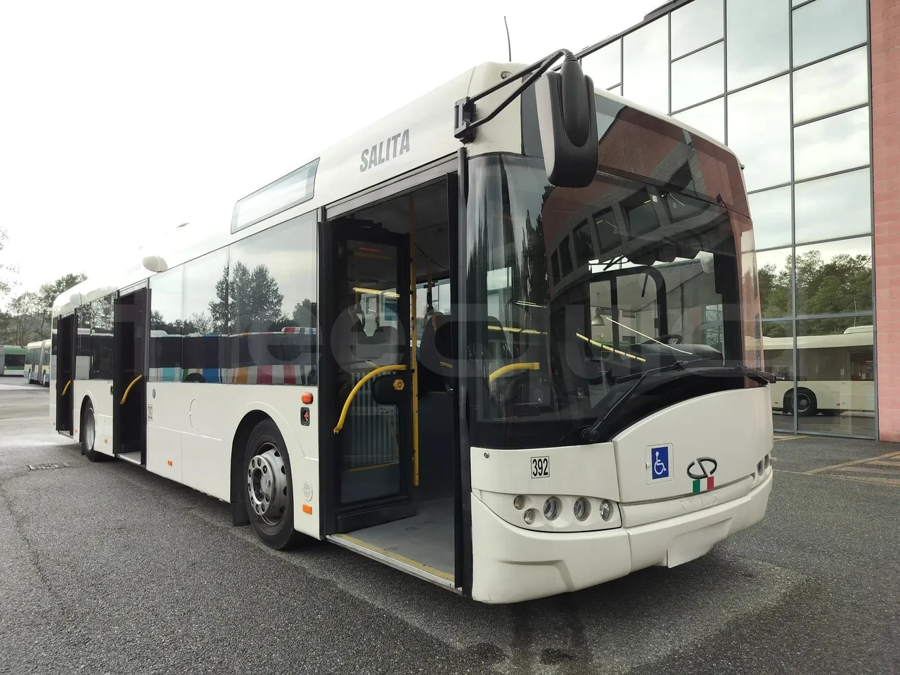 Solaris Urbino - internal frame rust check