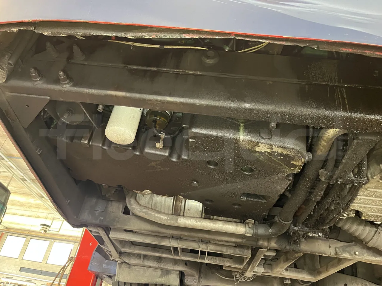 Volvo B9 - Engine Without Protection