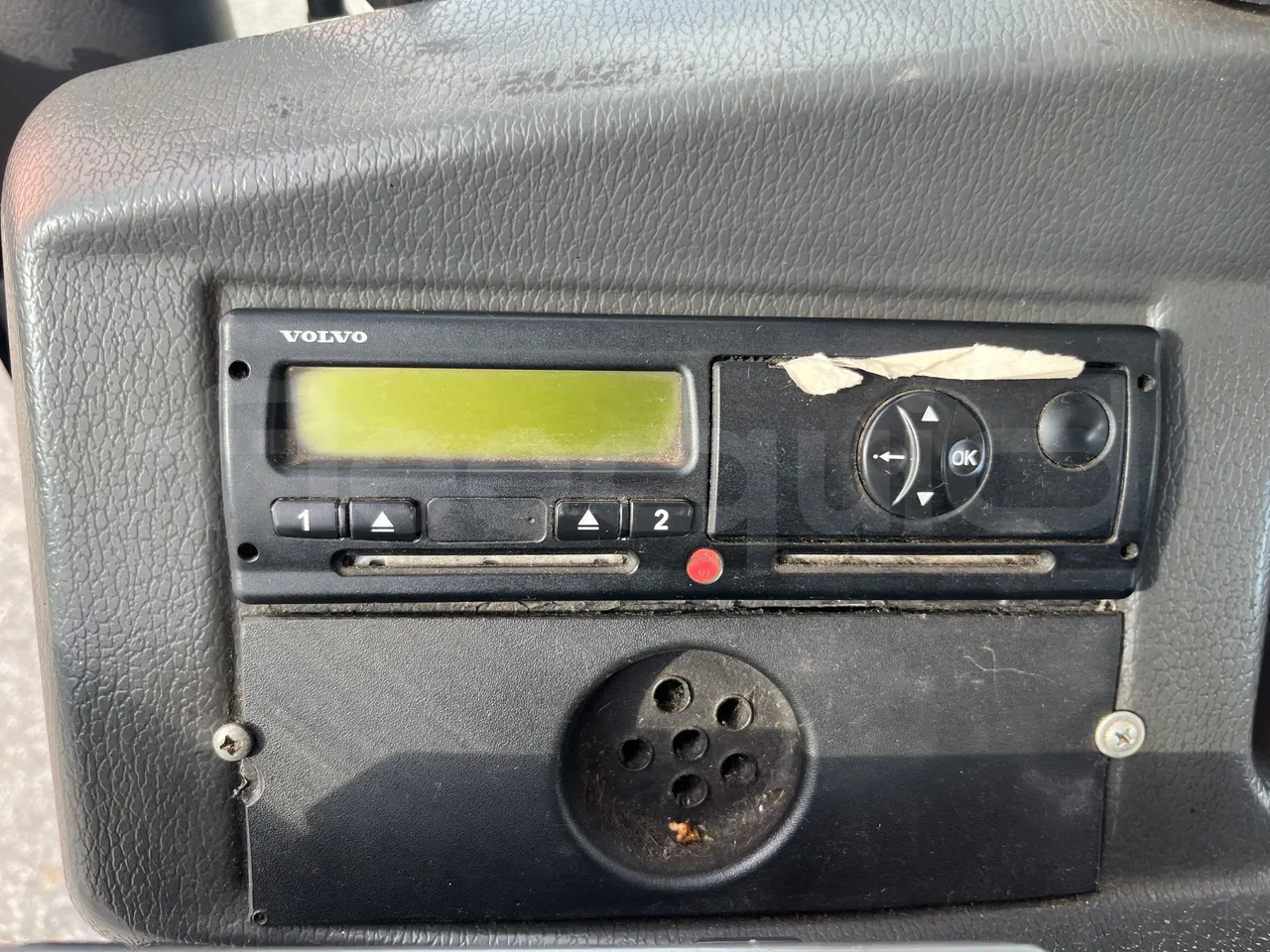 Volvo B9 - Tachograph