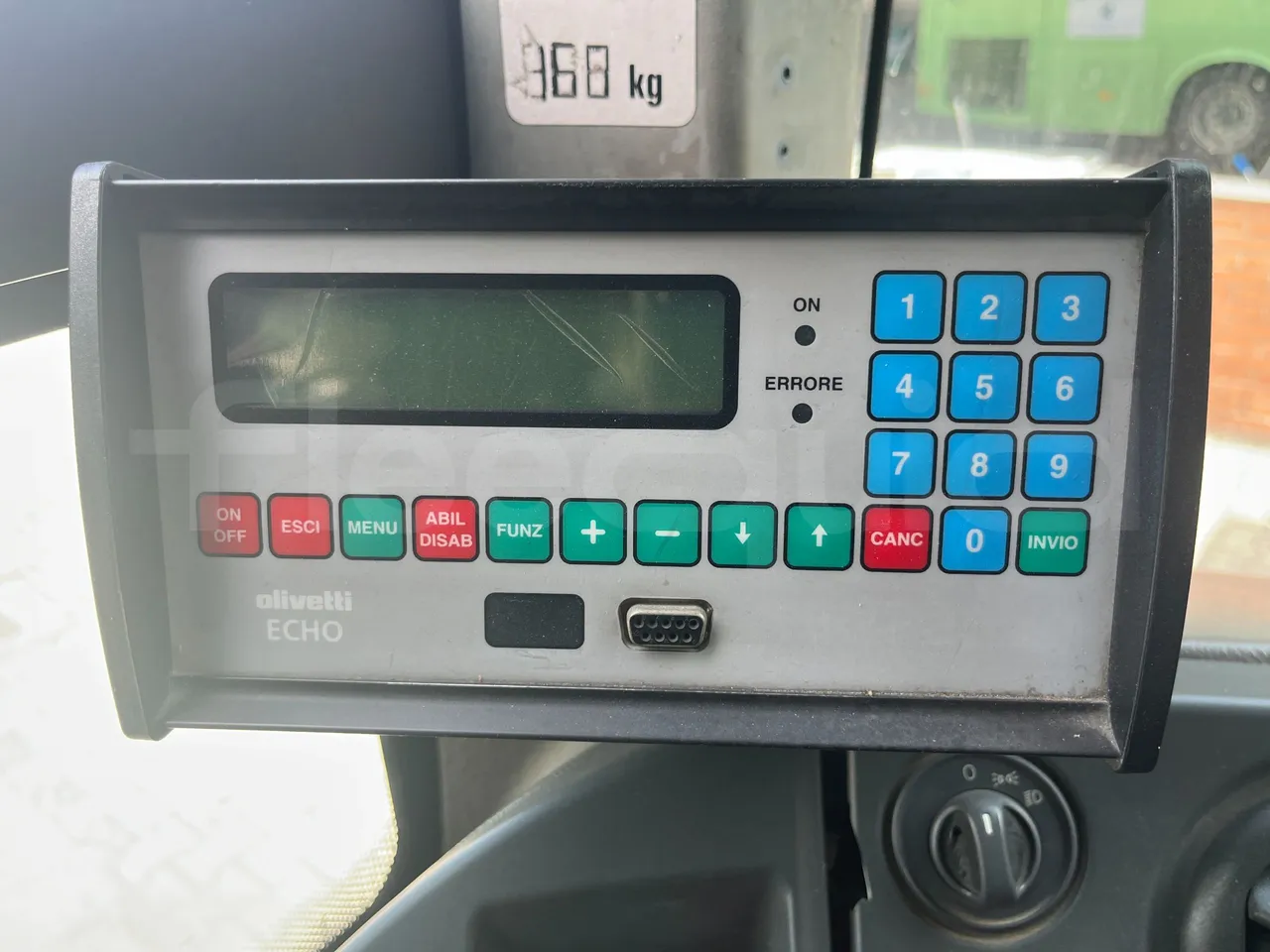 Iveco Arway - command unit indicators