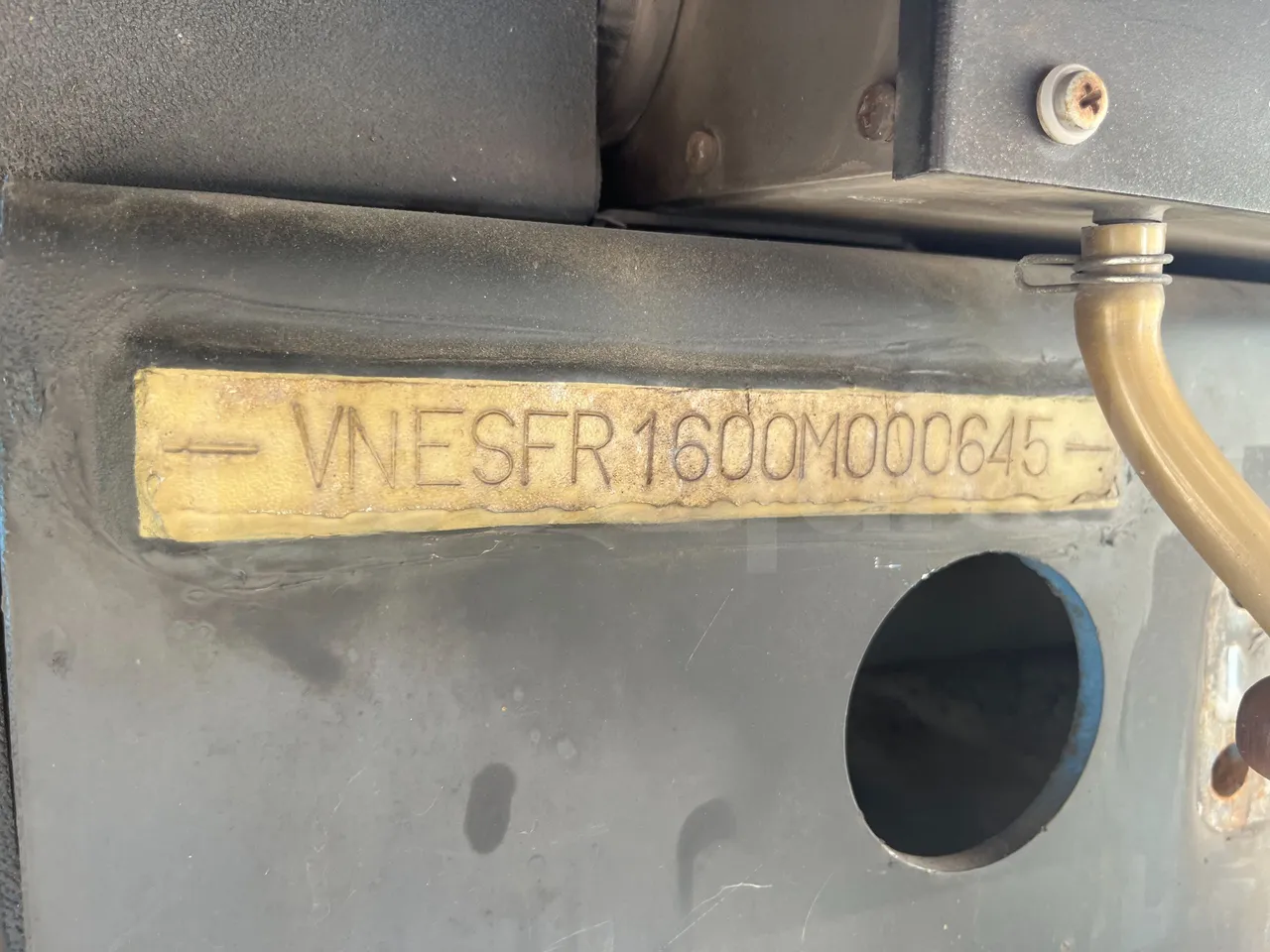 Iveco Arway - chassis VIN photo