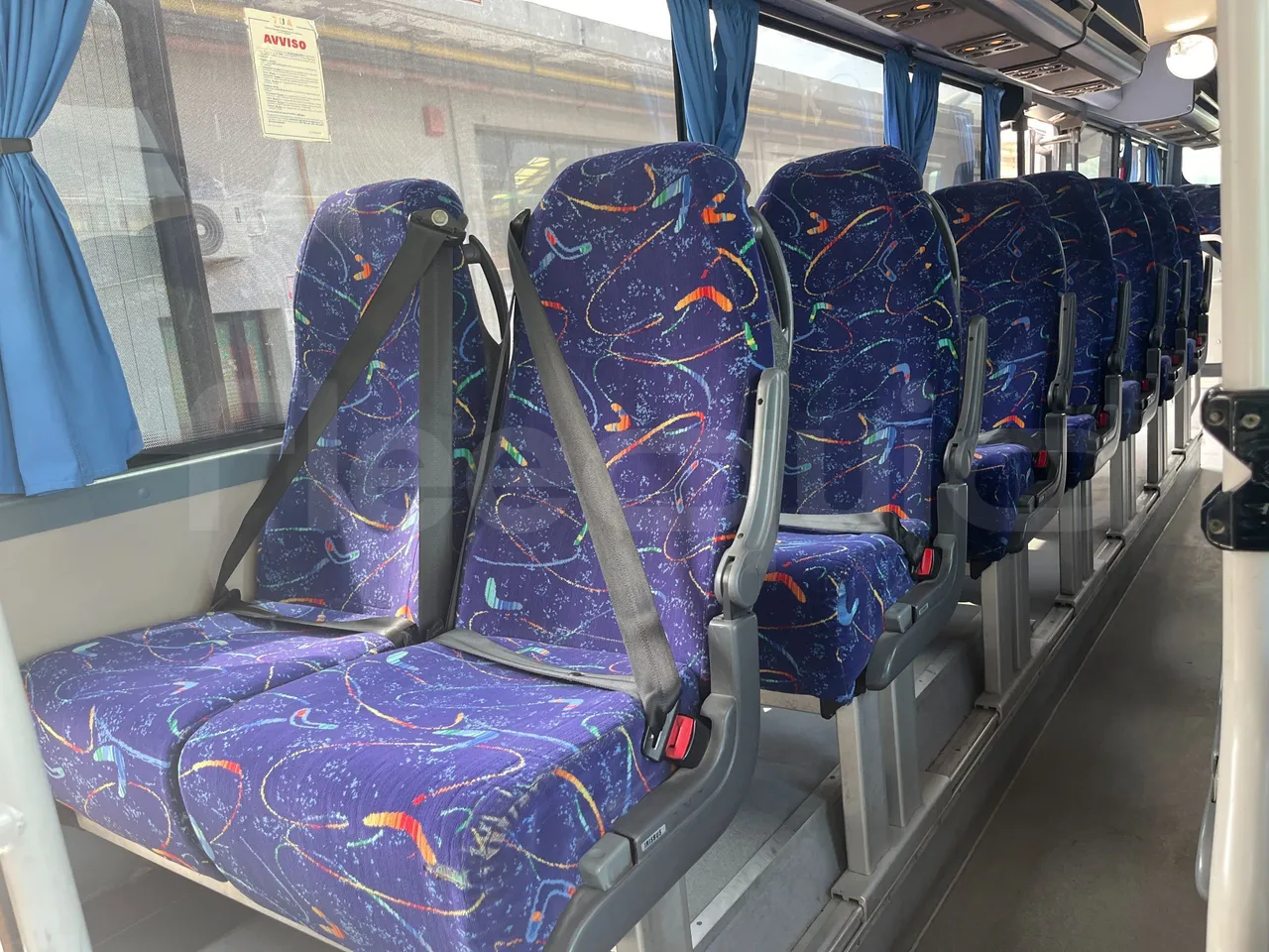 Iveco Arway - single seat detail