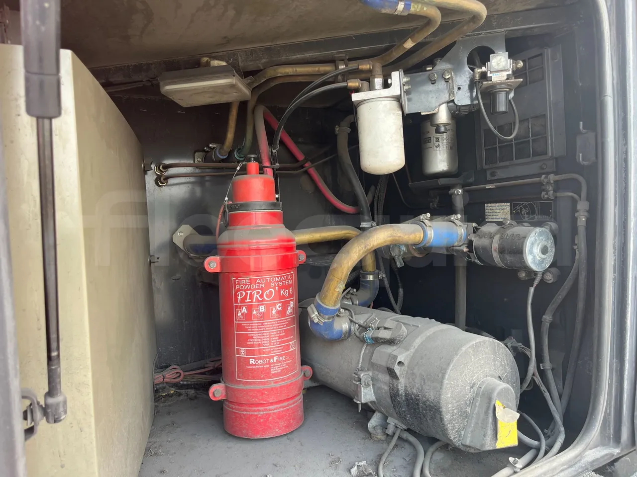 Iveco Arway - fire extinguishing system