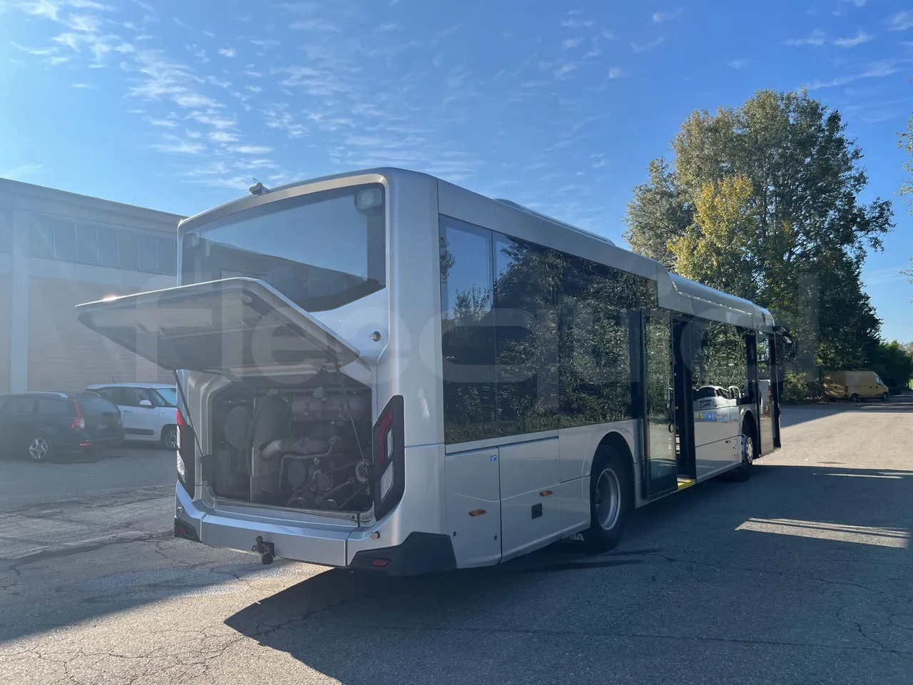 Scania Citywide - 3/4 Rear Right Side Doors Open