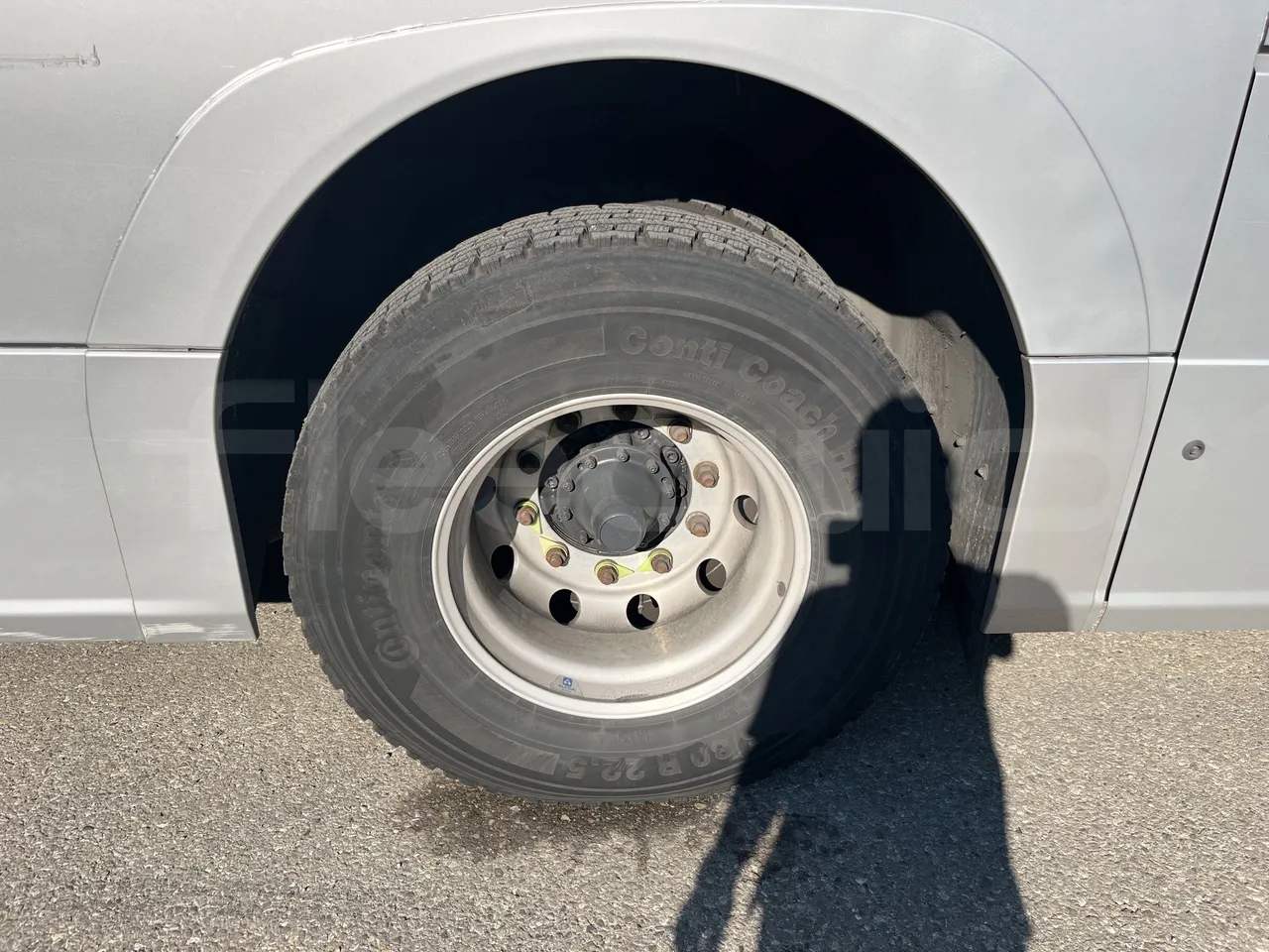 Scania Citywide - Second Axle Left Side: Complete Wheel