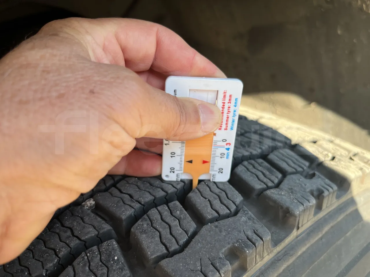 Scania Citywide - Second Axle Left Side: Tyre Size