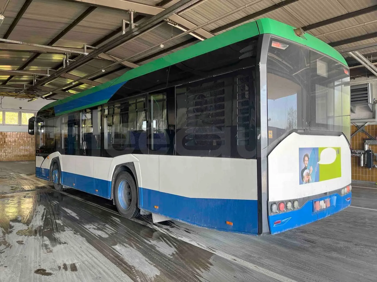 Solaris Urbino 10.5 - EUR6 -  204kW - 10.550m - 3/4 left rear side