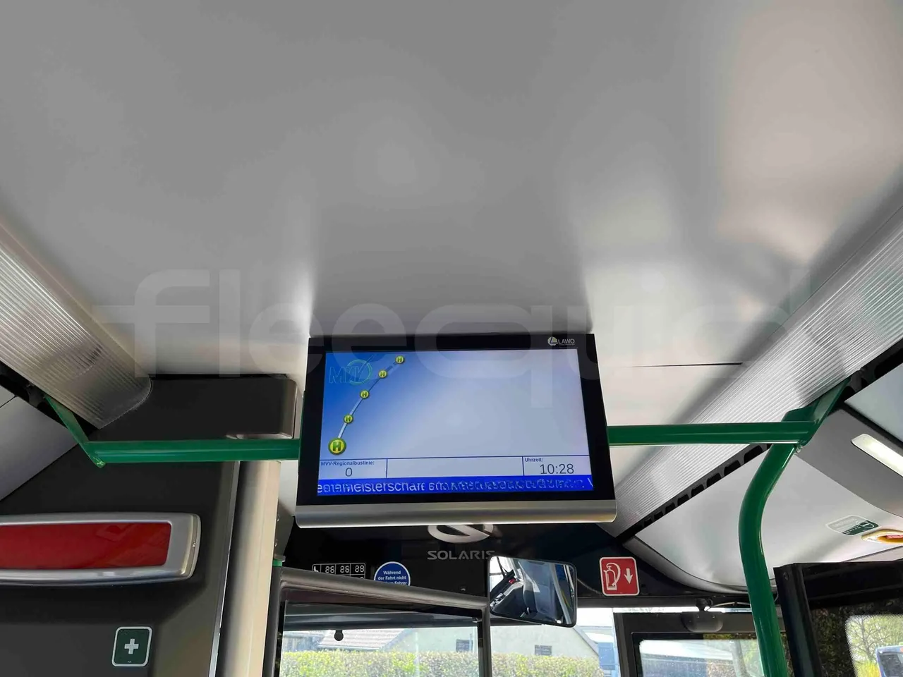 Solaris Urbino 10.5 - EUR6 -  204kW - 10.550m - monitor detail photo
