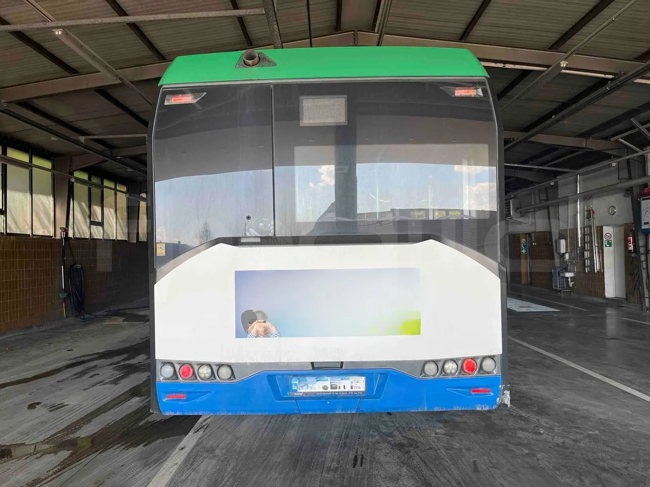 Solaris Urbino 10.5 - EUR6 -  204kW - 10.550m - rear hatch closed