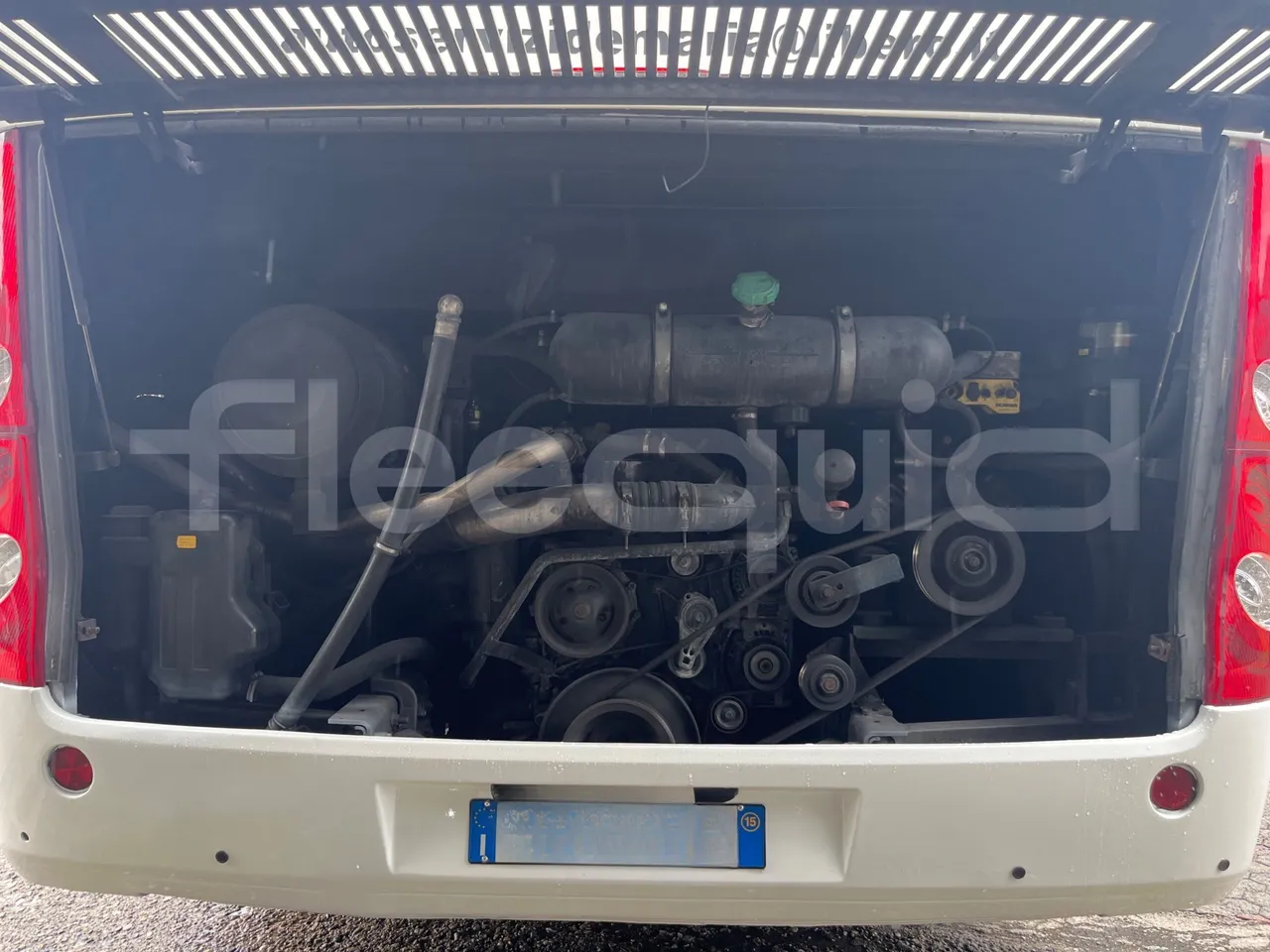 Irizar Scania K440 - EUR5 -324kW -12.2m - rear hatch open (mandatory  for bus to scrap)