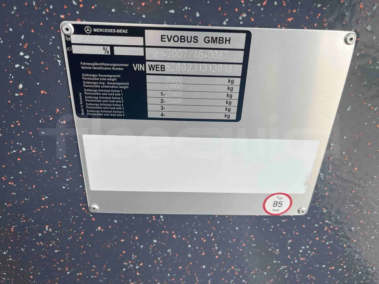 Mercedes-Benz Citaro - Vehicle Plate