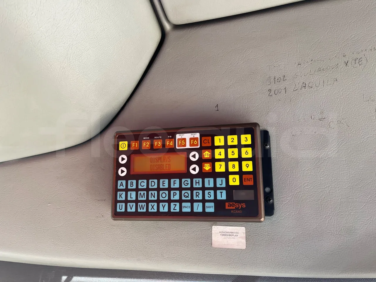 Temsa Safari RD R A T-I53 - Euro 5 - 266 kw - 12.200 mt - command unit indicators