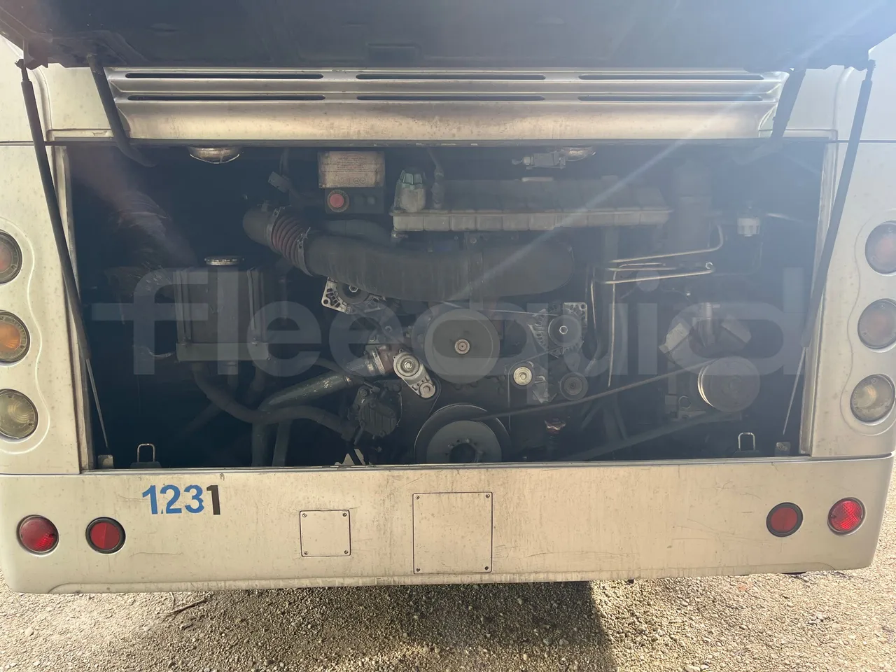 Temsa Safari RD R A T-I53 - Euro 5 - 266 kw - 12.200 mt - rear hatch open