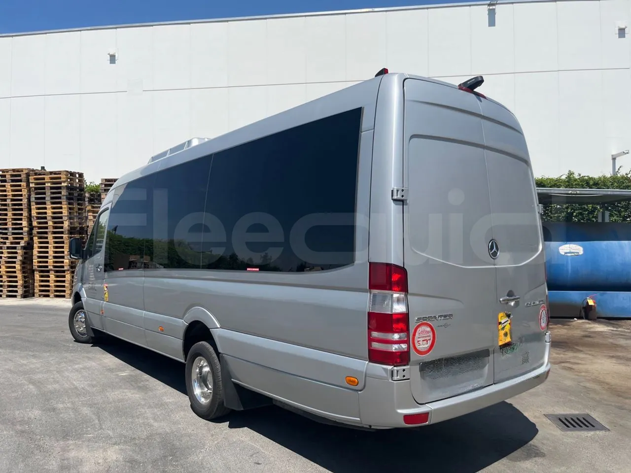 Mercedes-Benz Sprinter 906BB55 - EUR6 - 140kW - 7.765m - 3/4 left rear side