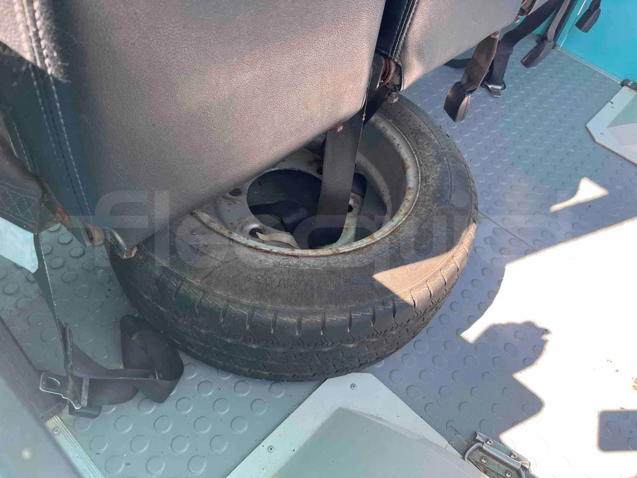 Tianjin Brother Tourist Train YLG 20V3 - spare wheel