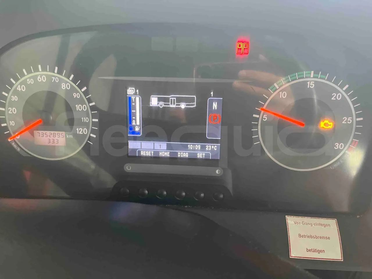 Mercedes-Benz Citaro O 530 LE - Euro 6 - 220 kW - 12.170 mt - dashboard lights on
