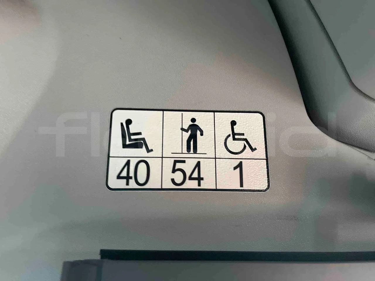 Mercedes-Benz Citaro O 530 LE - Euro 6 - 220 kW - 12.170 mt - seat plate photo