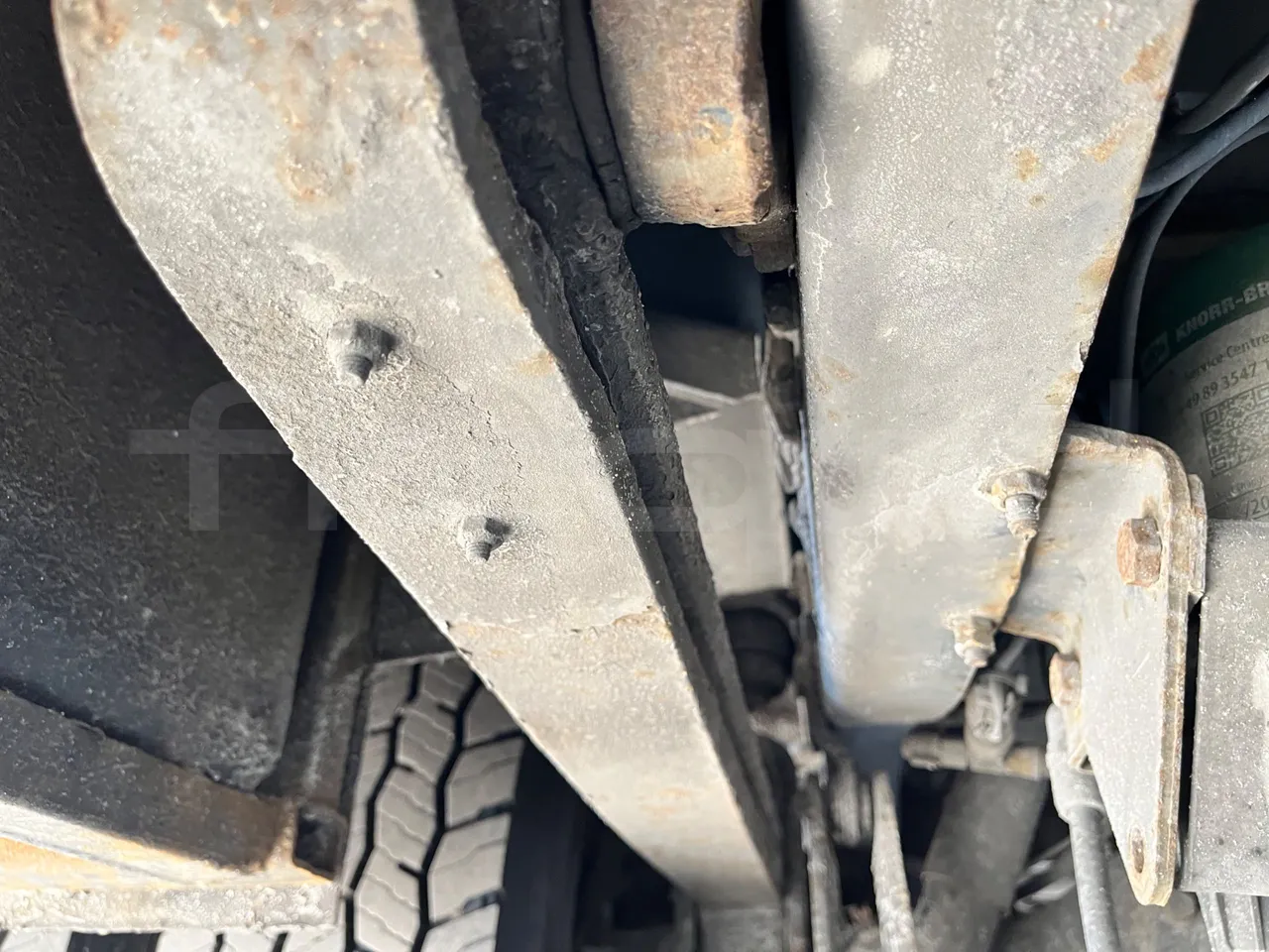 Mercedes-Benz Mago MB 814D/48 - Euro 3 - 100 kW - 8,400 mt - axel 2 leaf spring right